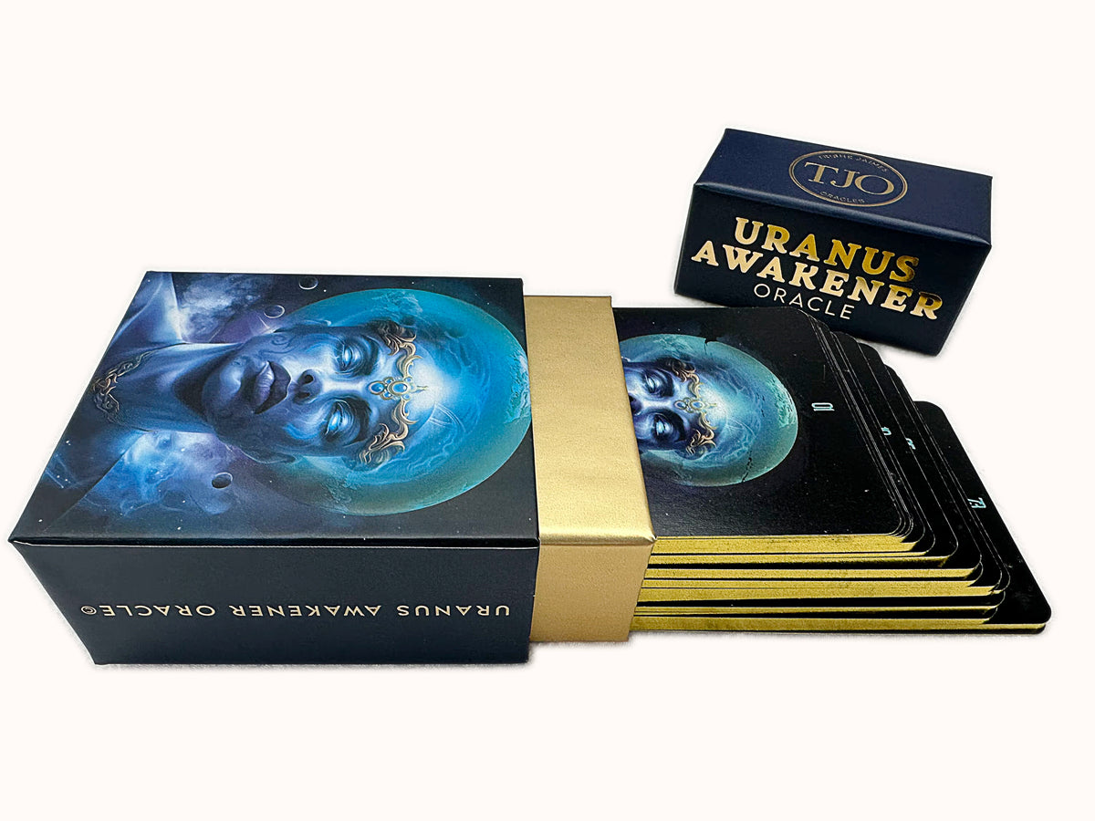 Uranus Awakener Oracle | Gold-Edge Oracle Deck | Reader's Collection