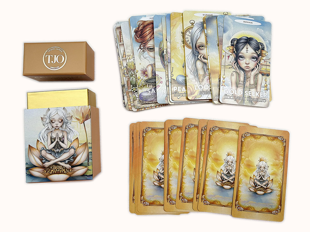 Collective Truth Oracle | 80-Card Gold-Edge Deck | Reader's Collection