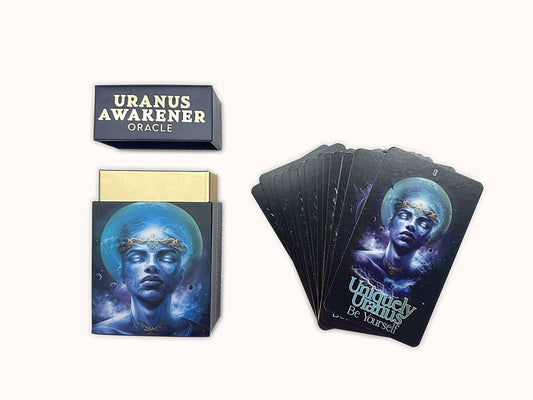Uranus Awakener Oracle | Gold-Edge Oracle Deck | Reader's Collection